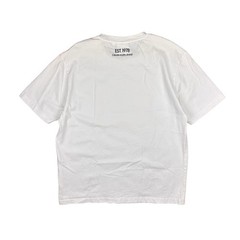 Calvin Klein Jeans Mens White EST. 1978 Graphic Logo Crew Neck T-Shirt XL