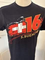 Red Bull Scuderia Toro Rosso Marine Buemi Black T-Shirt L F1 Formula One NEW
