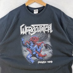 Frozen Void Full Length Album Weresquatch T-Shirt Black Size XL