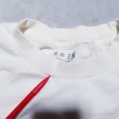 KREW KR3W T-Shirt Mens Large L White Long Sleeves Tee Rose Sleeves Skateboarding