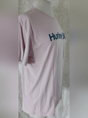 E21 Hurley Light Pink T-shirt with Navy Logo