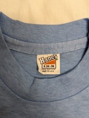 NEVER USED DEAD STOCK VINTAGE 70’S HANES GOLD TAG SINGLE STITCH T SHIRT USA MADE