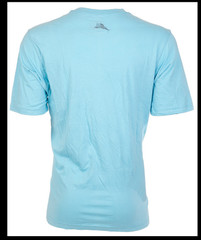 $45 TOMMY BAHAMA Sky Blue LONG WEEKEND Relaxed Fit Short Sleeve T-shirt NWT