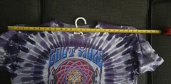 Gov’t Mule Winter of Love Concert T Shirt Tie Dye Purple Anvil 3XL 100% Cotton