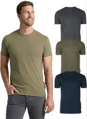 True Classic Men’s T-Shirts 3-Pack – Crew Neck Short Sleeve – NEW IN BAG
