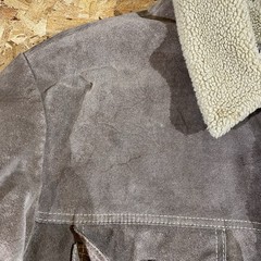Vintage Y2K Wilsons Suede Sherpa Lined Leather Jacket Size XL