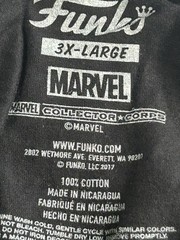 Marvel DC Comics Tee Shirts Lot Of 2. 1 Mens, 1 Womens. See Pics For Sizes