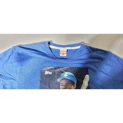 Homage Topps Ken Griffey Jr Seattle Mariners Blue Graphic T-Shirt Mens XL