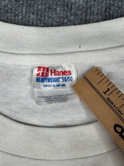 Vintage 90s I Am Canadian Hockey CBC T-Shirt Hanes Heavyweight XL 50/50