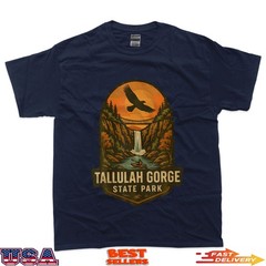 Tallulah Gorge Shirt Waterfall Bridge Kayak Georgia Park T-Shirt