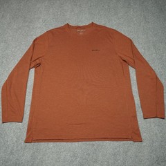 Eddie Bauer T-Shirt Men’s Rust TXL Cotton Polyester Rayon Crew Neck