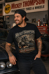 Mickey Thompson Drag Racing Vintage Hot Rod Speed Equipment T-Shirt