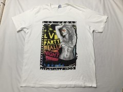 Yazbek Shirt Mens 2XL White Las Vegas Party All Night Brooke Burke vintage