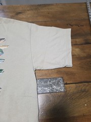 Vintage The Wild Side Shirt L Fish Collage Wild Outdoors Natural Wonders 90s