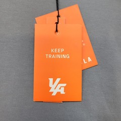 YoungLA T-Shirt Mens Medium Gray Jerdani Collaboration Scoop Neck Gym Training