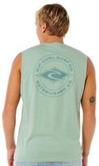 Rip Curl Staple Men’s Muscle Tank – Aloe – New