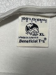 Patagonia Climber Van Life print XL 100% Organic Cotton Off White RARE