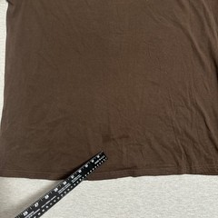 Y2K Karl Kani Gold Diagonal Graphic Tee Brown Orange Hip Hop Streetwear 3X