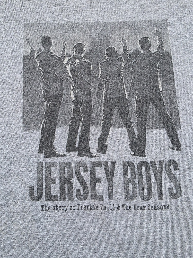 Jersey Boys The Story Of Frankie Valle & The Four Seasons Gildan XL Mens T-Shirt