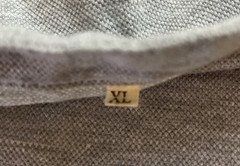 Henley 3 Button Crew Neck Short Sleeve Shirt Men’s XL Gray