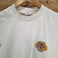 VTG Smokin Ass Cigars Kona Hawaii Tobacco T Shirt Men Medium Stain