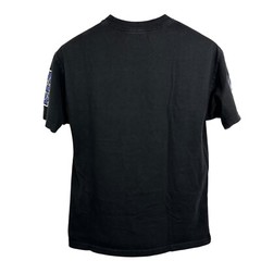 RUFNEK Space Jam Jordan 11 Sneaker Black Short Sleeve Shirt Hip Hop Size Large