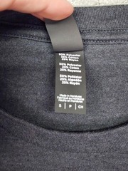 District Shirt Mens Small Gray Perfect Tri Long Sleeve Crewneck Tee Casual
