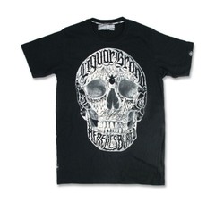 Liquor Brand Live Fast Men’s T-shirt Size 3XL Skull Spider Gothic Punk