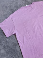 Champion T-shirt L Pink Antique T-shirt Big Logo Spellout Embroidered Shirt