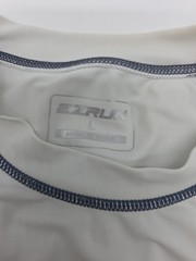 EZRUN T-Shirt Men Large White Logo Running Tee..#38852