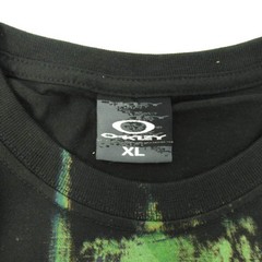 Oakley Men’s Black XL T-Shirt Print Short Sleeve Excellent For Ages 14+