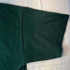 Vintage Y2K Newburyport Massachusetts Spellout T Shirt TULTEX Size XL Green