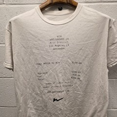 WhoJungWoo (WJW) White Pine Woosh T-Shirt 21×29 M Tee