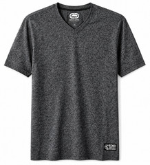 Ecko Unltd. Summer/Spring V-Neck T-Black Marled-New with Tag-Size (S-XL)