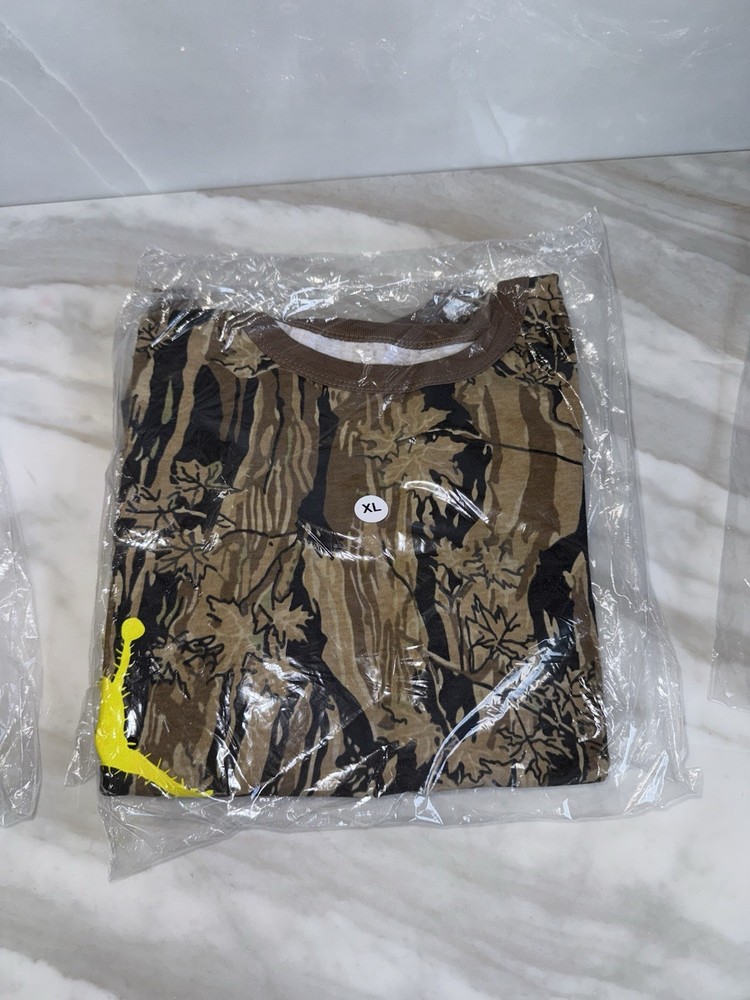 Travis Scott Jordan Cactus Jack Highest T-shirt Camo (size XL)