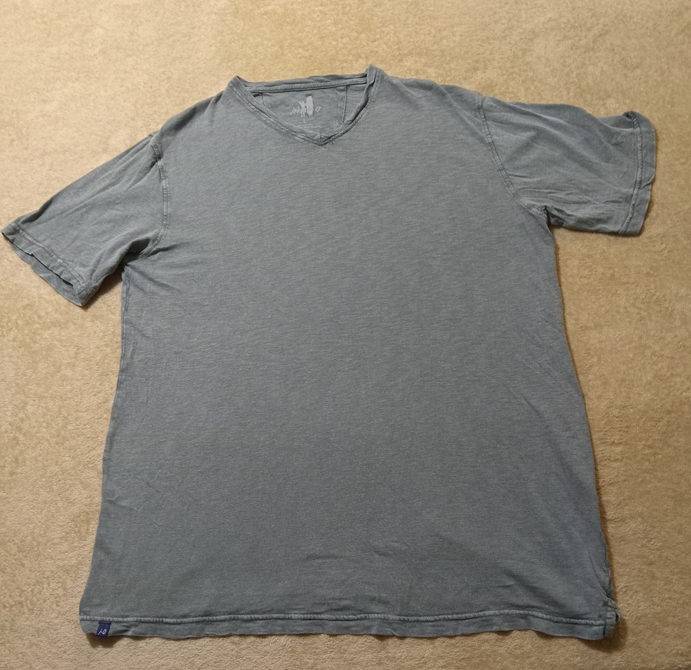 Johnnie-O Men’s V-Neck Short Sleeve T-Shirt size Large Green