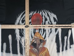 Ice Nine Kills It Pennywise Georgie Shirt Size Large Black Metalcore Horror RARE