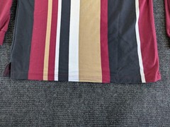 Vintage Knights of Round Table Shirt Mens Medium Multicolor Striped Long Sleeve