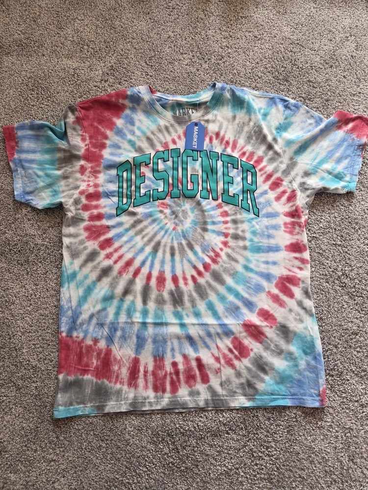 Market Studios Designer T Shirt-XXL-Tye Dye -New With Tags