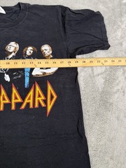 Def Leppard 2007 Tour T Shirt Men’s Size Medium Black