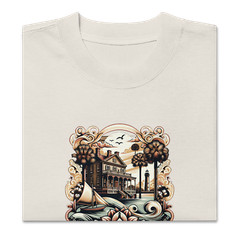 Oversized faded t-shirt (SOUTH CAROLINA)