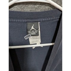 Jordan Brand Wings Logo Graphic T-Shirt Mens 3XL Navy Blue Yellow Jumpman 0958