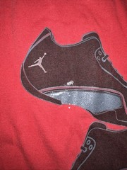 Air Jordan 21 Red T-Shirt Basketball Print size XXXL 3x Brand