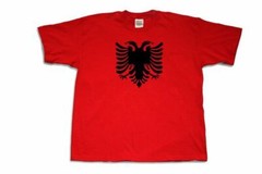 Albanian Eagle T-shirt Albania Flag Kosovo Tirana Double Eagle Tee Shirt