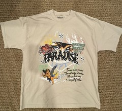 NWT Paradise Lost MIA “Success Breeds Envy” Graphic Tee – Sand / Tan – Size LRG