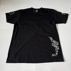 American Warrior Graphic T Shirt XL Black Born Bred Freedom USA Made