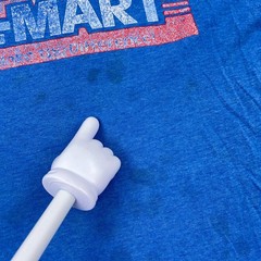Vintage Walmart Shirt Men XL Blue 90s Single Stitch USA Grunge Thrashed Faded *