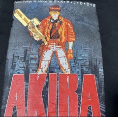 Akira Kaneda Neo-Tokyo Vintage Anime T-Shirt 1988 Fruit of the Loom USA