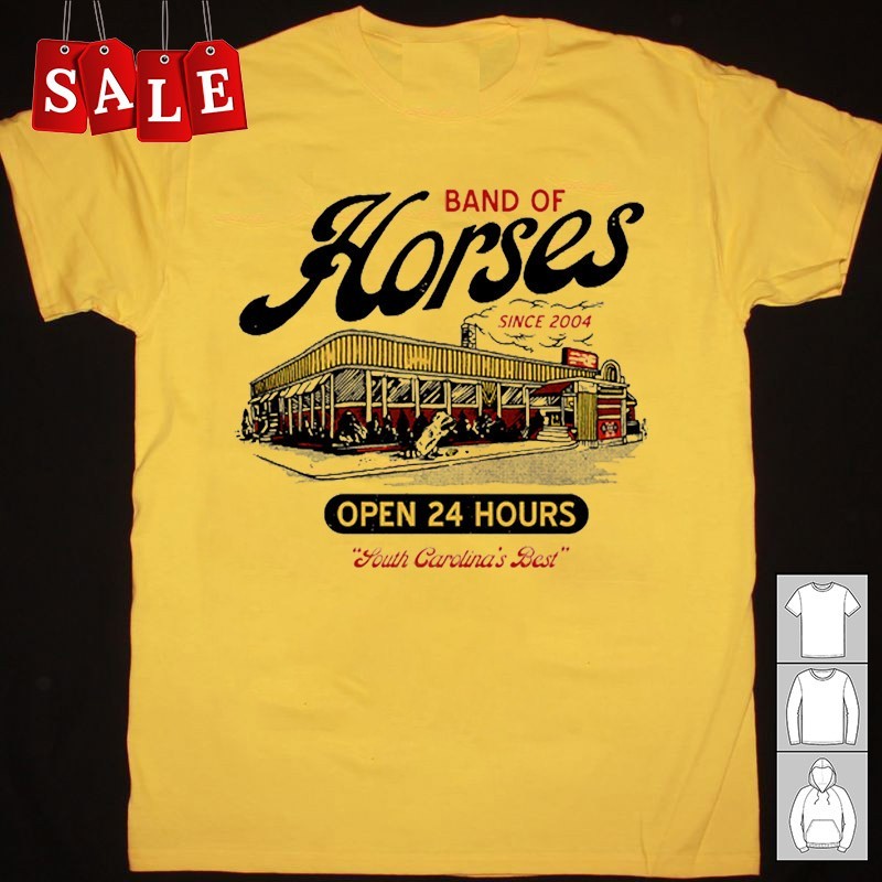 New Band Of Horses Gold color Gift For Fan Unisex S-5XL Shirt AL150