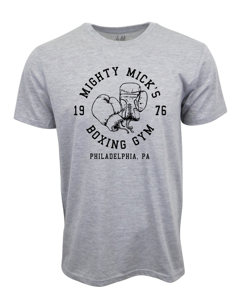 MIGHTY MICKS BOXING GYM PHILADELPHIA PA ESTABLISHED GRAPHIC T SHIRT